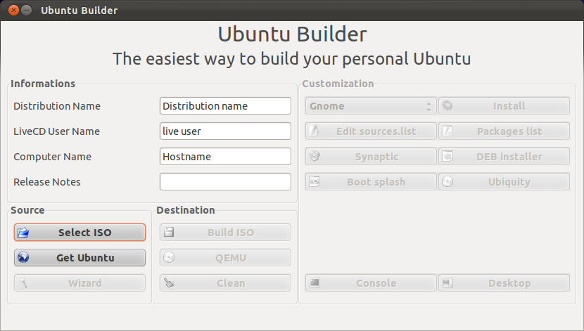 Ubuntu Builder —— 一个制作自己的发行版的工具