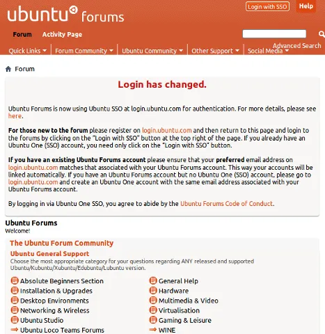 Ubuntu Forums 在被黑一个星期后重新上线