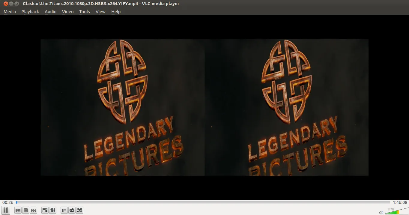 如何在 Ubuntu 中播放3D电影