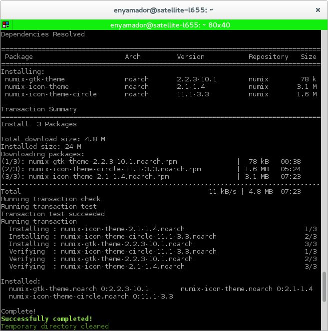 Numix图标主题张冠李戴，Fedora 20劲爆酷爽