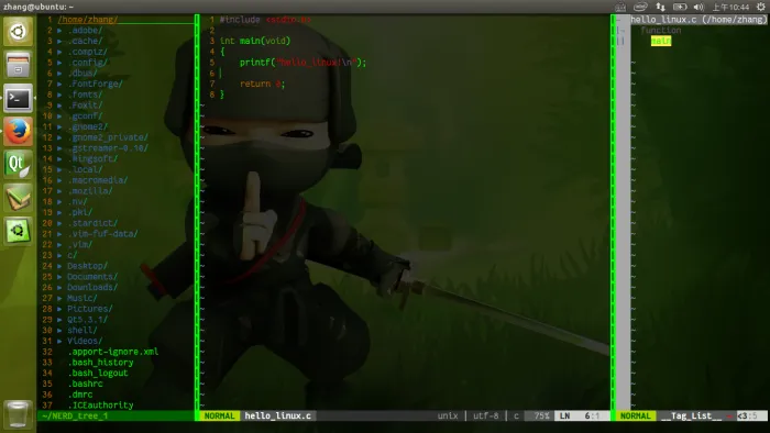 C编程vim初步配置