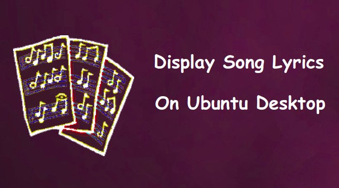 在 Ubuntu 桌面上显示歌词