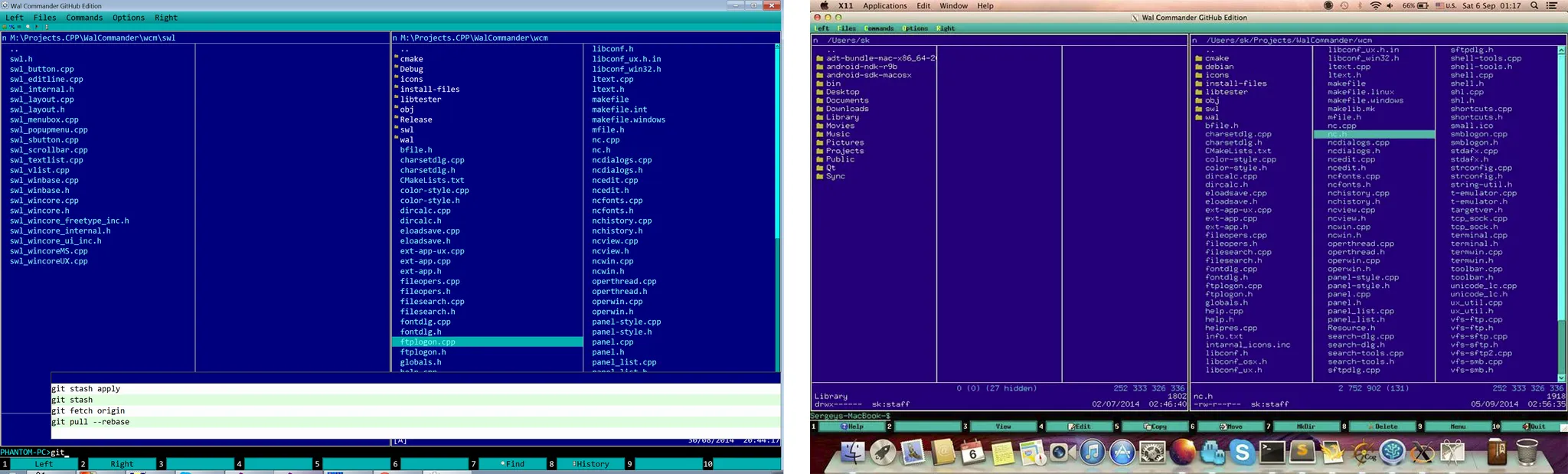文件管理器 Wal Commander Github 0.17版发布了