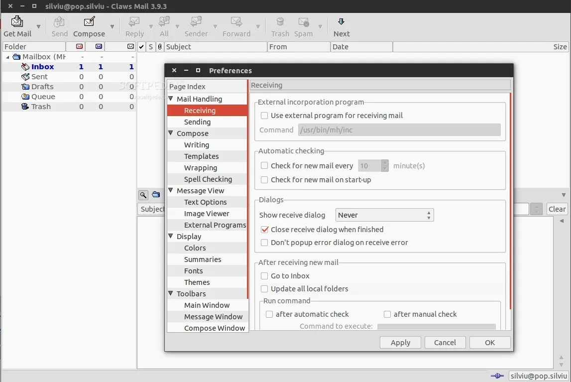 Claws Mail 3.11.0 修复了POODLE 漏洞