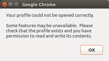 Linux有问必答:如何修复Chrome的"Your profile could not be opened correctly"