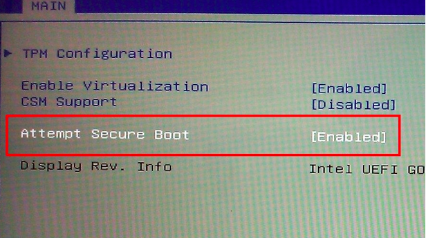 微软允许 OEM 对 Windows 10电脑不提供关闭 Secure Boot 的选项