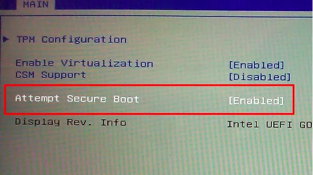 微软允许 OEM 对 Windows 10电脑不提供关闭 Secure Boot 的选项