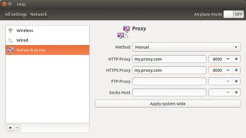 Linux 有问必答：如何在桌面版 Ubuntu 中用命令行更改系统代理设置