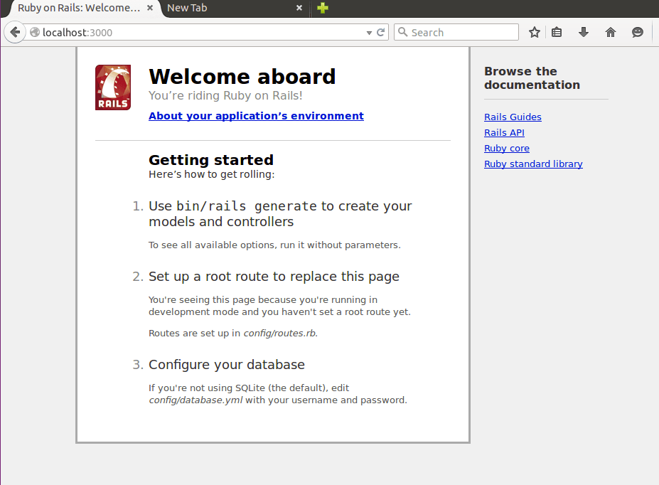 在Ubuntu 15.04中安装Ruby on Rails