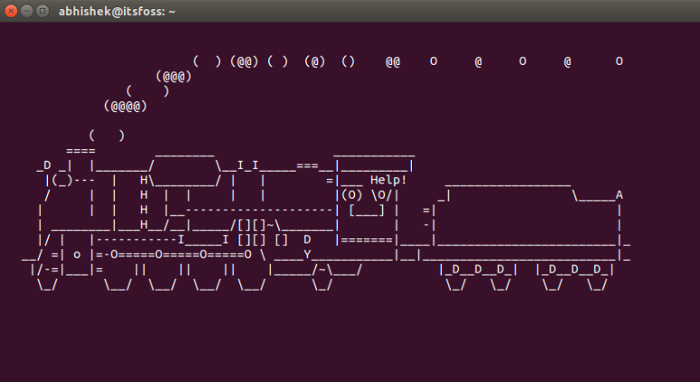 看这些孩子在 Ubuntu 的 Linux 终端下玩耍