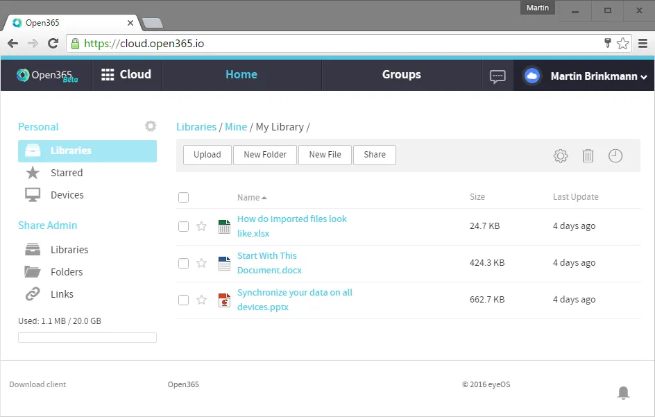 Open365 ：一个开源的 Office 365 替代品