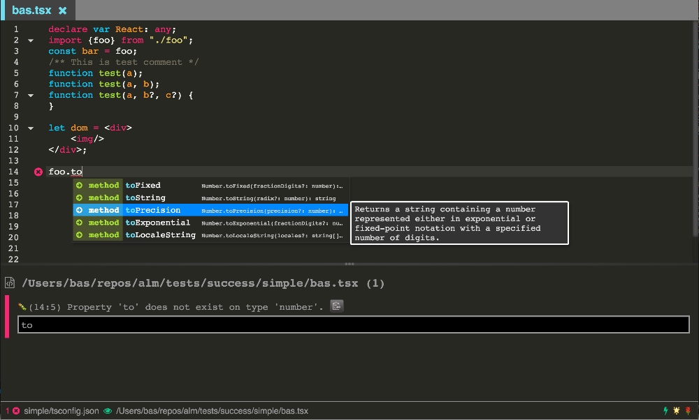 ALM：TypeScript / JavaScript 的下一代 IDE