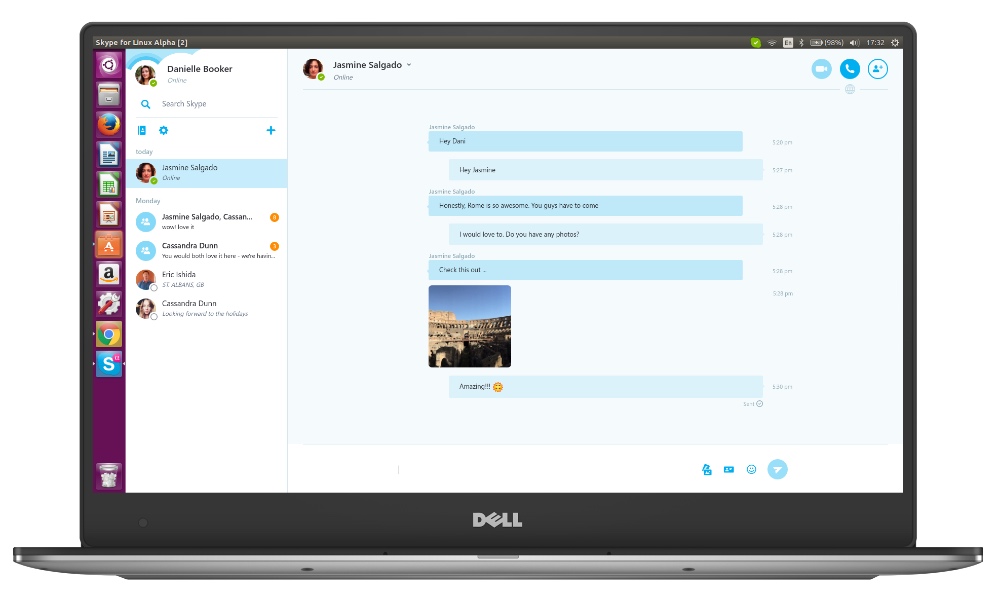 微软发布新版 Skype Linux 客户端