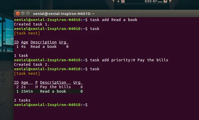 Taskwarrior：Linux 下一个很棒的命令行 TODO 工具