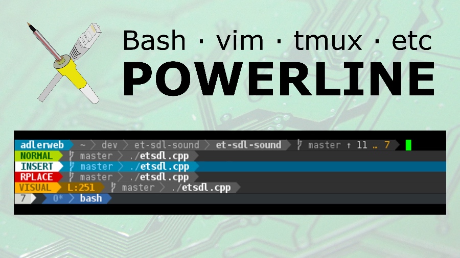 Powerline：给 Vim 和 Bash 提供更棒的状态行和提示信息