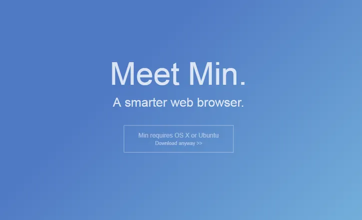 使用极简的 Min 浏览器消除 web 噪音