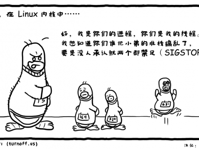 极客漫画：Linux 内核中的兄弟打架