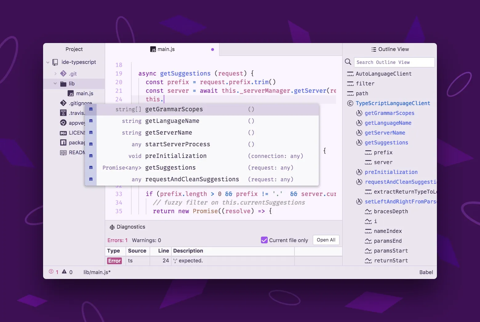 现在可以将 Atom 编辑器变成 IDE 啦！