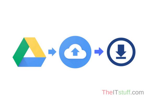 直接保存文件至 Google Drive 并用十倍的速度下载回来