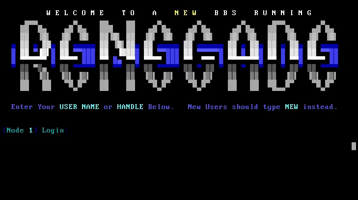 Docker 容器中的老式 DOS BBS