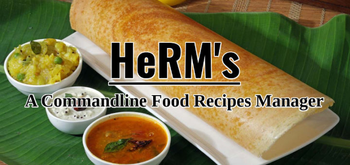 HeRM’s ：一个命令行食谱管理器