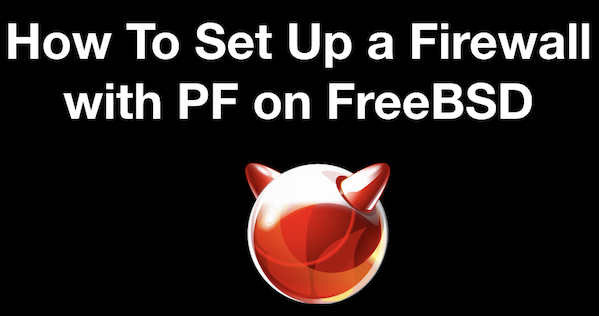 如何在 FreeBSD 上设置 PF 防火墙来保护 Web 服务器