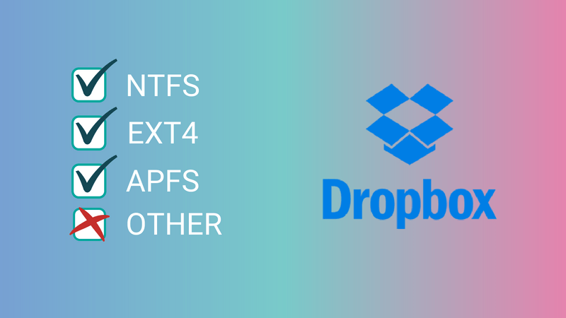 Dropbox 在 Linux 上终止除了 Ext4 之外所有文件系统的同步支持