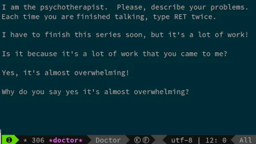 预约 Emacs 心理医生