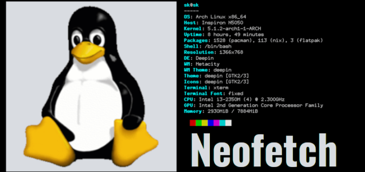 Neofetch：在终端中显示 Linux 系统信息