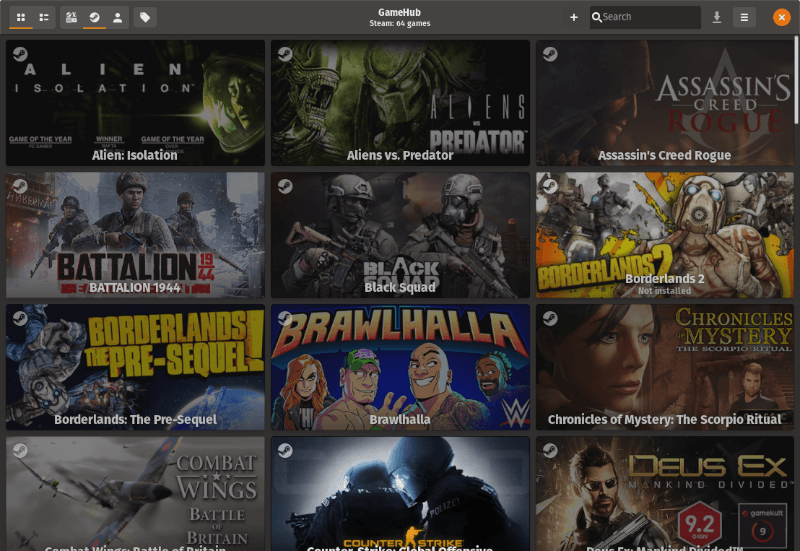 用 GameHub 集中管理你 Linux 上的所有游戏