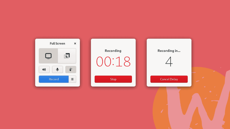 Kooha：一款支持 Wayland 的新生 GNOME 屏幕录像机