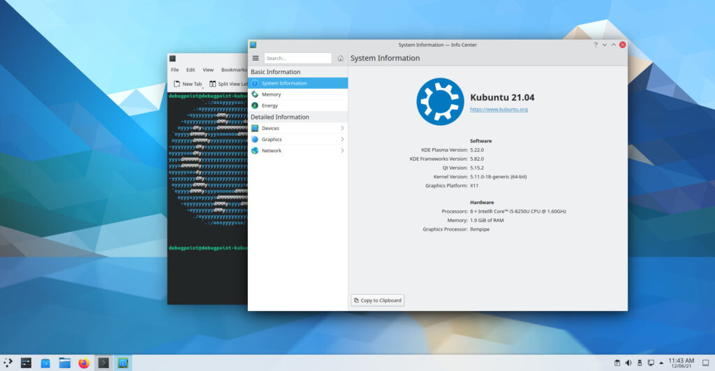 如何在 Kubuntu 21.04 中安装和升级 KDE Plasma 5.22