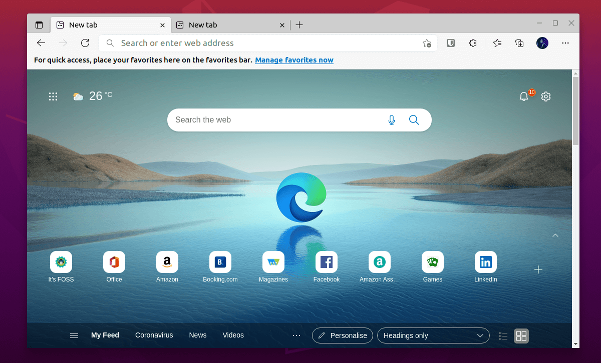 现可下载微软 Edge 的 Linux 稳定版了