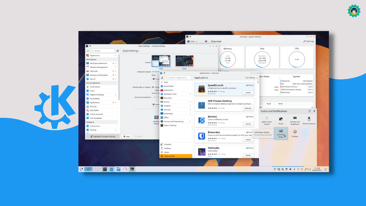 KDE Plasma 5.24 LTS 发布