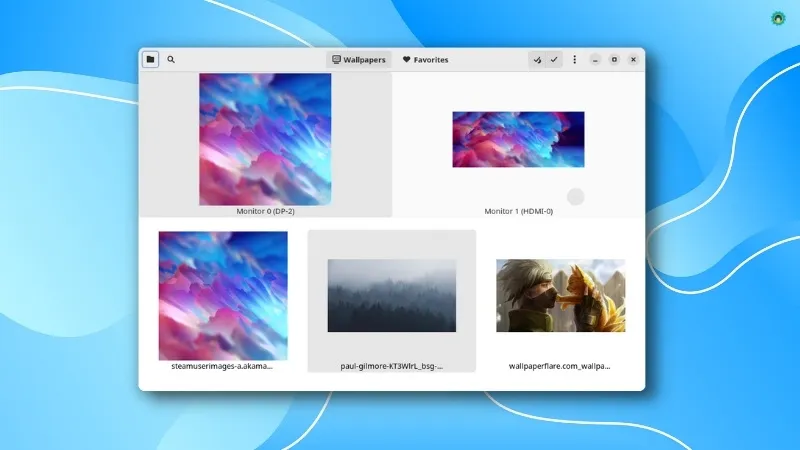 HydraPaper：一个支持多显示器的 Linux 壁纸管理器