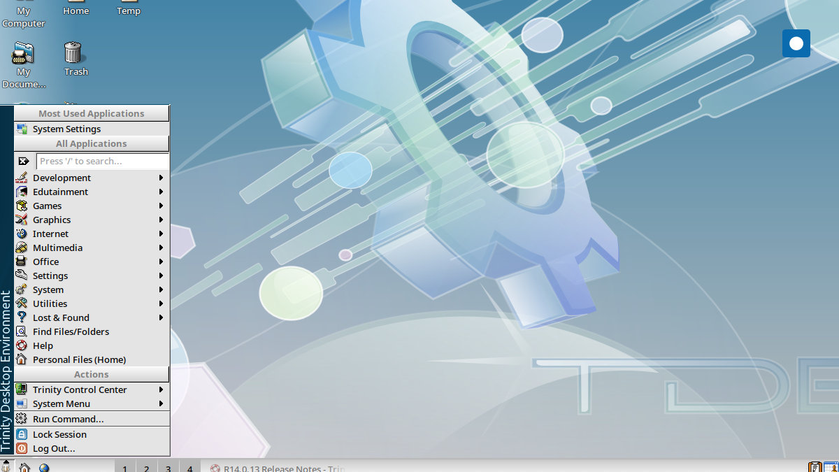 Trinity 桌面环境 R14.0.13 版发布更新