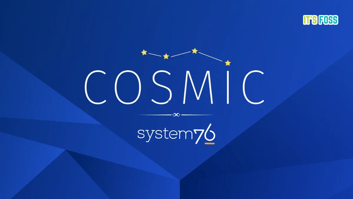 System76 即将推出的 COSMIC 桌面正在酝酿大变化