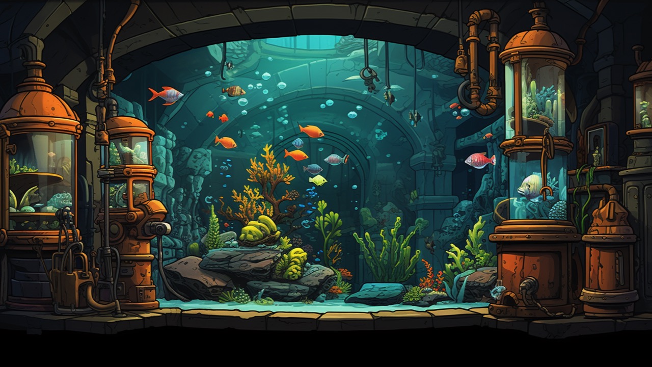 在 Linux 终端利用 Asciiquarium 打造海底世界