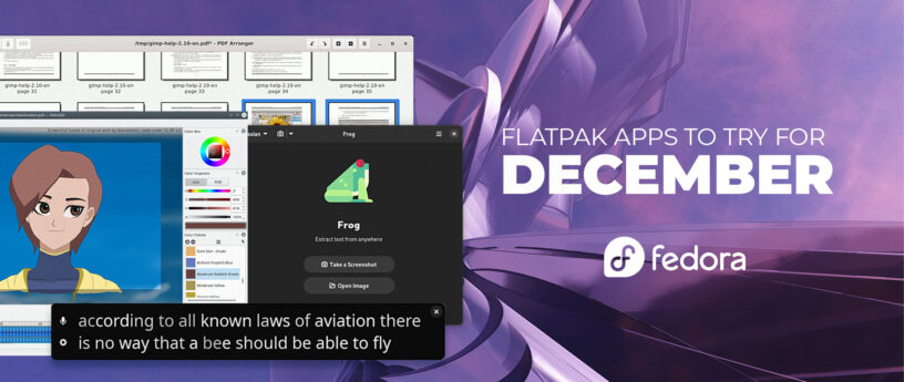 在 Fedora Linux 上值得尝试的酷炫 Flatpak 应用（12 月）