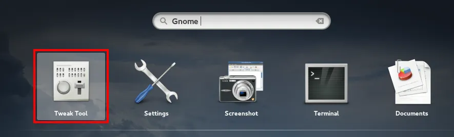 Gnome_Tweak_tool_launch