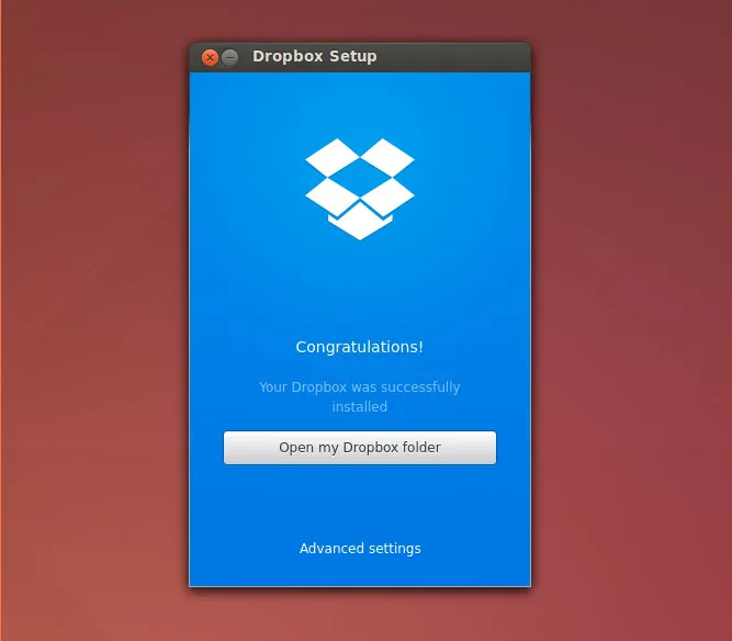 Congratulations Screen 