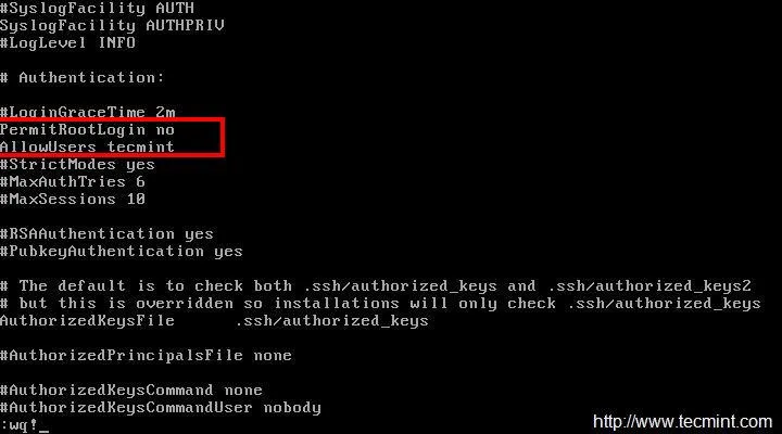 取消 SSH Root 登录