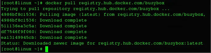 Docker pull 命令
