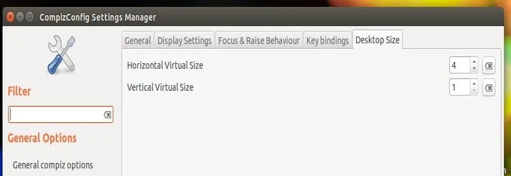 Compiz Settings