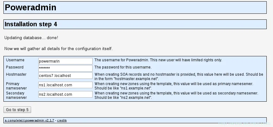 PowerDNS Configuration Settings