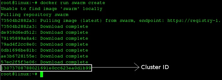 Creating Swarm Cluster