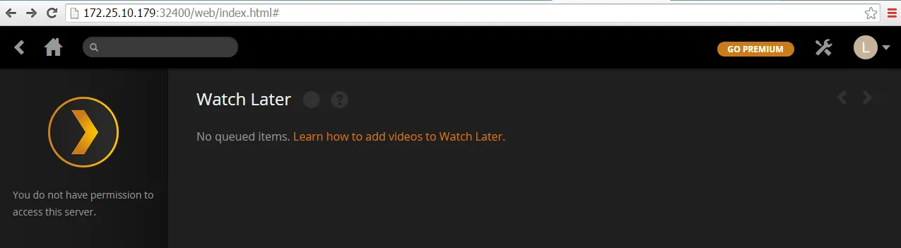 Plex Server Permissions