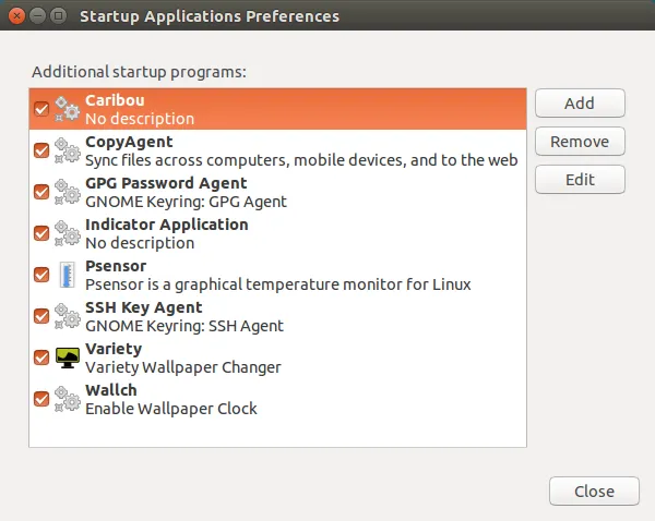 在 Ubuntu 中查看开机启动程序