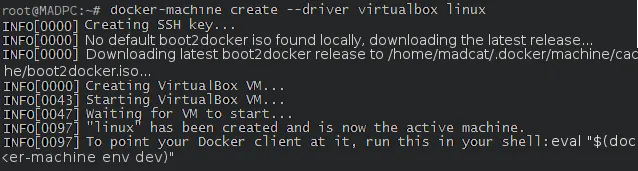 创建 Docker Machine