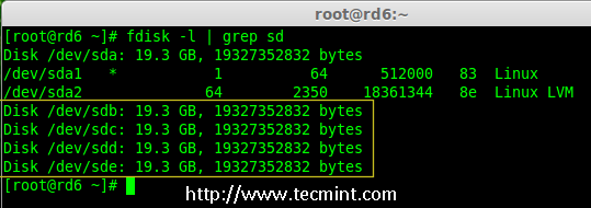 Check Hard Disk in Linux